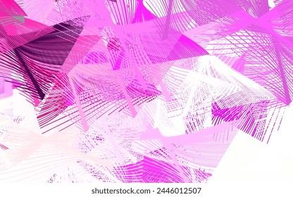 Light Purple vector pattern with random forms. Simple colorful illustration with abstract gradient shapes. Best smart design for your business.