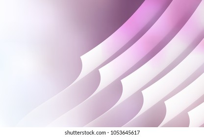 Light Purple vector pattern with sharp lines. Blurred decorative design in simple style with lines. Template for your beautiful backgrounds.