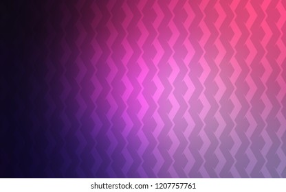 Light Purple vector pattern with sharp lines. Glitter abstract illustration with colorful sticks. Pattern for ads, posters, banners.
