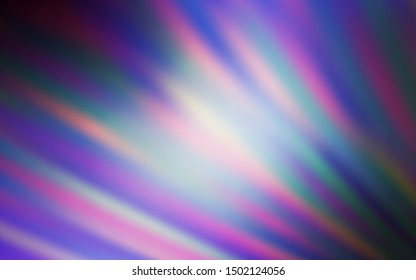 Light Purple vector pattern with sharp lines. Lines on blurred abstract background with gradient. Pattern for your busines websites.