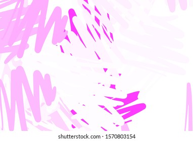 Light Purple vector pattern with sharp lines. Blurred decorative design in simple style with lines. Best design for your ad, poster, banner.
