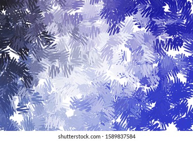 Light Purple vector pattern with sharp lines. Lines on blurred abstract background with gradient. Pattern for ad, booklets, leaflets.