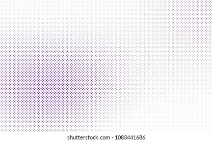 Light Purple vector  pattern with spheres. Blurred bubbles on abstract background. Pattern can be used as texture of water, rain drops.