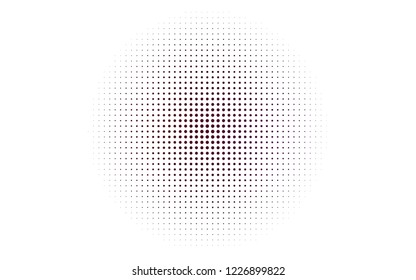 Light Purple vector pattern with spheres. Blurred decorative design in abstract style with bubbles. Pattern for beautiful websites.