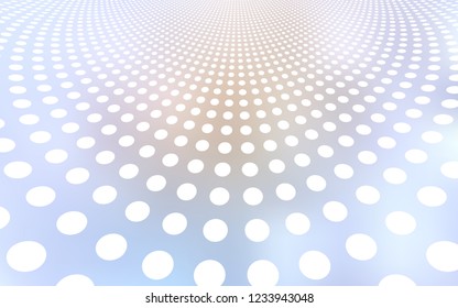 Light Purple vector pattern with spheres. Blurred decorative design in abstract style with bubbles. Pattern can be used as texture of wallpapers.