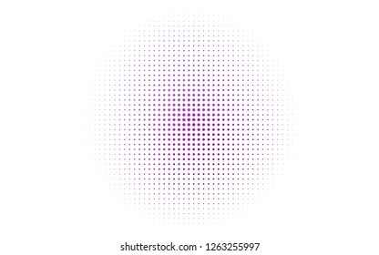 Light Purple vector pattern with spheres. Modern abstract illustration with colorful water drops. Pattern of water, rain drops.