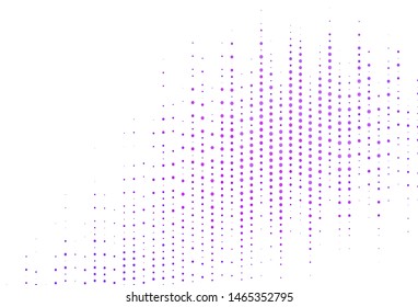 Light Purple vector pattern with spheres. Beautiful colored illustration with blurred circles in nature style. Pattern for beautiful websites.