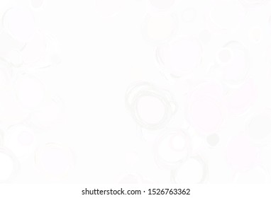 Light Purple vector pattern with spheres. Modern abstract illustration with colorful water drops. Pattern for ads, leaflets.