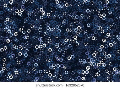 Light Purple vector pattern with spheres. Abstract illustration with colored bubbles in nature style. New template for your brand book.
