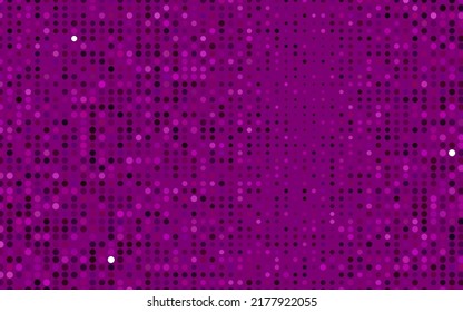 Light Purple vector pattern with spheres. Modern abstract illustration with colorful water drops. Design for business adverts.