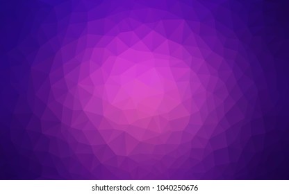 Light Purple vector Pattern.  triangular template. Geometric sample. Repeating routine with triangle shapes. New texture for your design. Pattern can be used for background.