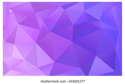 Light Purple vector Pattern.  triangular template. Geometric sample. Repeating routine with triangle shapes. New texture for your design. Pattern can be used for background.