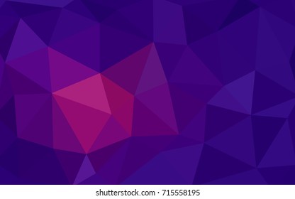 Light Purple vector Pattern.  triangular template. Geometric sample. Repeating routine with triangle shapes. New texture for your design. Pattern can be used for background.