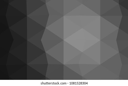 Light Purple vector polygon abstract backdrop. Creative geometric illustration in Origami style with gradient. Brand-new style for your business design.