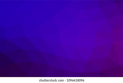 Light Purple vector polygon abstract background. Shining colored illustration in a Brand new style. The template can be used as a background for cell phones.