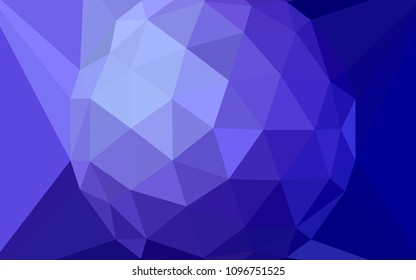 Light Purple vector polygon abstract backdrop with a gem in a centre. Illustration in abstract style with triangles. Brand new design for your business.