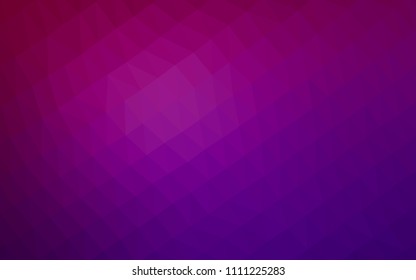 Light Purple vector polygon abstract layout. Shining colored illustration in a Brand new style. The template can be used as a background for cell phones.