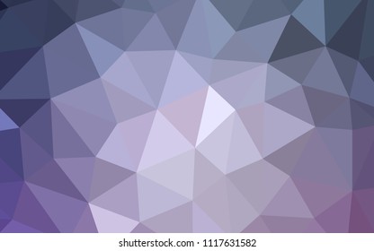 Light Purple vector polygon abstract background. Geometric illustration in Origami style with gradient.  Polygonal design for your web site.