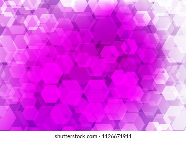Light Purple vector polygon abstract background. A completely new color illustration in a vague style. The completely new template can be used for your brand book.