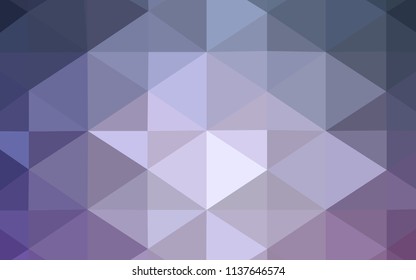 Light Purple vector polygon abstract background. Creative geometric illustration in Origami style with gradient. Brand-new style for your business design.