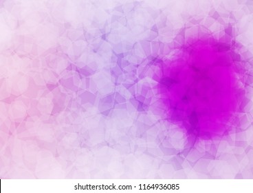 Light Purple vector polygon abstract template. Shining colored illustration in a Brand new style. Brand new style for your business design.