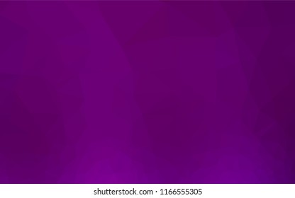 Light Purple vector polygon abstract layout. A completely new color illustration in a vague style. Brand new design for your business.
