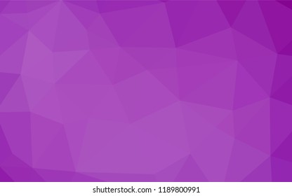 Light Purple vector polygon abstract background. Brand new colored illustration in blurry style with gradient. Brand new design for your business.