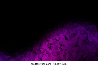 Light Purple vector polygon abstract background. A completely new color illustration in a vague style. A completely new template for your business design.