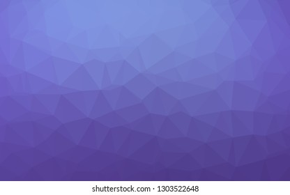 Light Purple vector polygon abstract layout. A completely new color illustration in a vague style. Completely new design for your business.