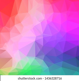 Light purple vector polygon abstract backdrop. Polygonal with gradient. Texture pattern for your backgrounds
