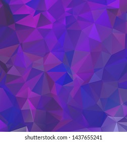 Light purple vector polygon abstract backdrop. Polygonal with gradient. Texture pattern for your backgrounds