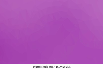 Light Purple vector polygon abstract backdrop. Colorful illustration in Origami style with gradient.  Completely new design for your business.