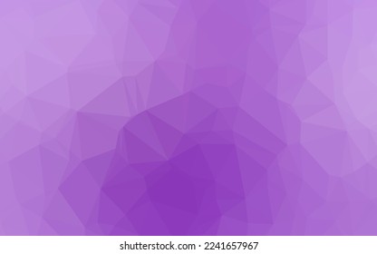 Light Purple vector polygon abstract layout. Brand new colorful illustration in with gradient. Brand new design for your business.