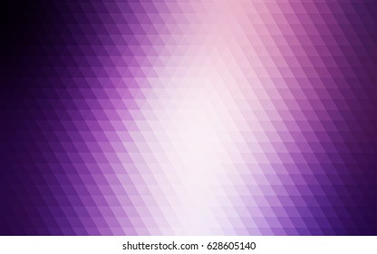 Light Purple vector polygon abstract background. Colorful illustration in abstract style with gradient. The completely new template can be used for your brand book.