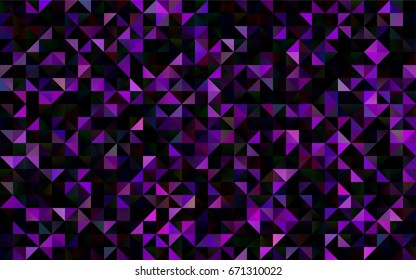 Light Purple vector polygon abstract pattern. An elegant bright illustration with gradient. The polygonal design can be used for your web site.