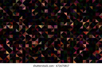 Light Purple vector polygon abstract background. Triangular geometric sample with gradient.  A new texture for your design.