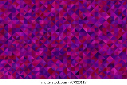 Light Purple vector polygon abstract background. Glitter abstract illustration with an elegant design. The elegant pattern can be used as part of a brand book.