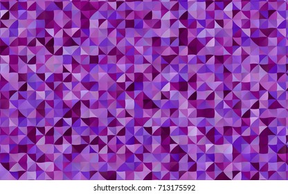 Light Purple vector polygon abstract pattern. Colorful abstract illustration with gradient. A new texture for your design.