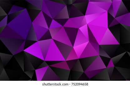 Light Purple vector polygon abstract pattern. Creative illustration in halftone style with gradient. Brand-new design for your business. Light Purple vector polygon abstract pattern. Creative illustration in halftone style with gradient. Brand-new design for your business.