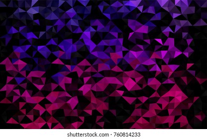 Light Purple vector polygon abstract background. A completely new color illustration in a vague style. Brand-new design for your business.