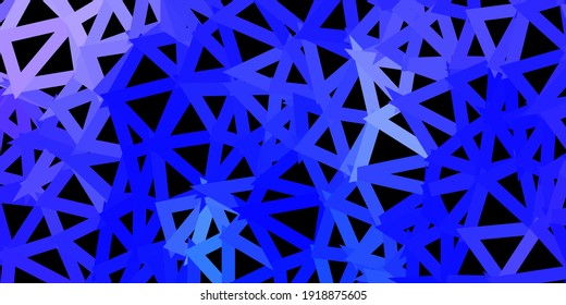 Light purple vector polygonal backdrop. Decorative colorful illustration with abstract triangles. Modern design for your apps.