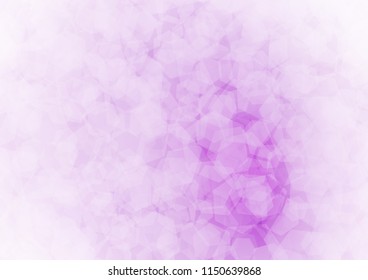 Light Purple vector polygonal background. Shining colored illustration in a Brand new style. Brand new design for your business.