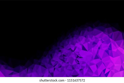 Light Purple vector polygonal background. An elegant bright illustration with gradient. A completely new template for your business design.