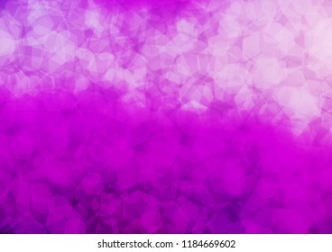 Light Purple vector polygonal background. An elegant bright illustration with gradient. hexagonal pattern for your business design.