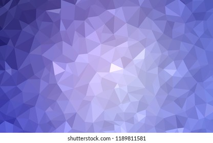Light Purple vector polygonal background. A completely new color illustration in a polygonal style. Polygonal design for your web site.