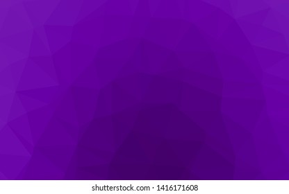 Light Purple vector polygonal background. Colorful illustration in abstract style with gradient. Brand new design for your business.