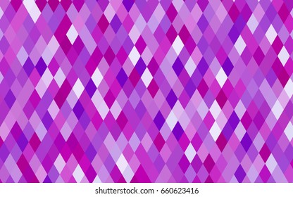 Light Purple vector polygonal background. A sample with polygonal shapes. Triangular pattern for your business design.