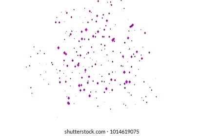 Light Purple vector polygonal illustration consisting of rectangles. Rectangular design for your business. Creative geometric background in origami style with gradient.