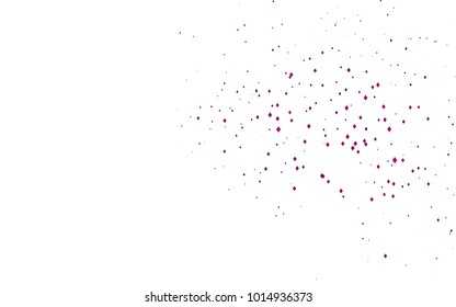 Light Purple vector polygonal illustration consisting of rectangles. Rectangular design for your business. Creative geometric background in origami style with gradient.