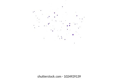Light Purple vector polygonal illustration, which consist of rectangles. Rectangular pattern for your business design. Geometric background in Origami style with gradient. 
